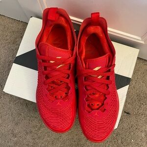 Jordan luka 1 Red  and bold Athletic Sneakers